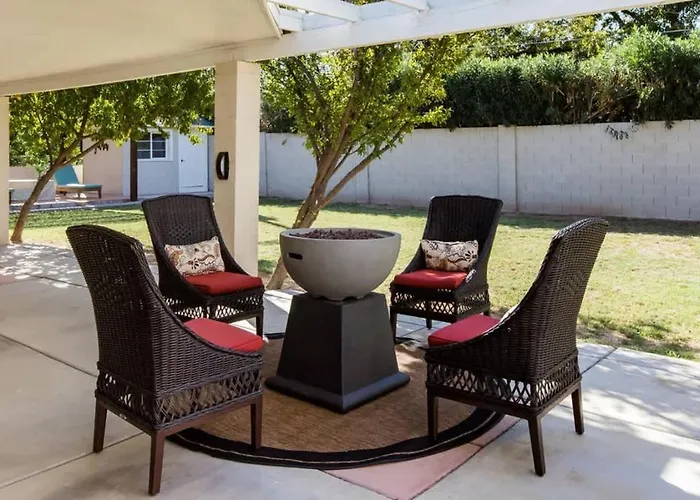 Ferienhaus Casa Del Sol - Stylish Oasis Office Firepit Bbq Phoenix
