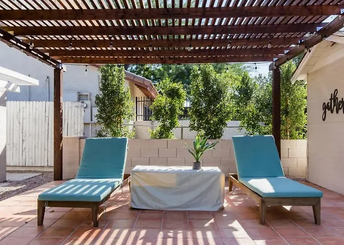 Casa Del Sol - Stylish Oasis Office Firepit Bbq *